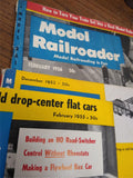 Vtg 11pc 1950's Model Railroader Magazine Lot 1950 51 53 55 56 Locomotive Trains