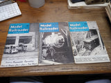 Vtg 12pc 1947 Model Railroader Magazine Lot January - December Locomotive Trains