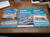 Vtg 12pc 1947 Model Railroader Magazine Lot January - December Locomotive Trains