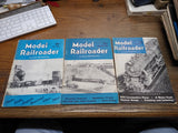 Vtg 7pc 1946 Model Railroader Magazine Lot 7 Issues Locomotive Trains