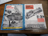 Vtg 7pc 1954 Model Railroader Magazine Lot 7 Issues Locomotive Trains