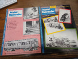 Vtg 7pc 1954 Model Railroader Magazine Lot 7 Issues Locomotive Trains