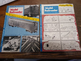 Vtg 7pc 1954 Model Railroader Magazine Lot 7 Issues Locomotive Trains