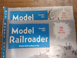 Vtg 10pc 1952 Model Railroader Magazine Lot 10 Issues Locomotive Trains