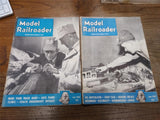 Vtg 11pc 1949 Model Railroader Magazine Lot Jan-Oct + December Locomotive Trains