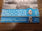 Vtg 11pc 1949 Model Railroader Magazine Lot Jan-Oct + December Locomotive Trains