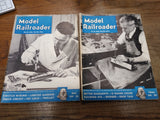 Vtg 11pc 1949 Model Railroader Magazine Lot Jan-Oct + December Locomotive Trains