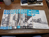 Vtg 12pc 1948 Model Railroader Magazine Lot January - December Locomotive Trains