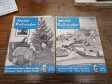 Vtg 12pc 1948 Model Railroader Magazine Lot January - December Locomotive Trains