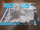 Vtg 12pc 1948 Model Railroader Magazine Lot January - December Locomotive Trains