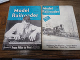 Vtg 12pc 1948 Model Railroader Magazine Lot January - December Locomotive Trains