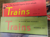 Vtg 6 Pc Model Railroad Magazine Lot Trains RR Model Craftsman 1947 48 49 50 55