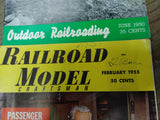 Vtg 6 Pc Model Railroad Magazine Lot Trains RR Model Craftsman 1947 48 49 50 55