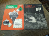 Vtg 6 Pc Model Railroad Magazine Lot Trains RR Model Craftsman 1947 48 49 50 55