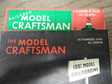 Vtg 6 Pc Model Railroad Magazine Lot Trains RR Model Craftsman 1947 48 49 50 55