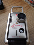 Vtg Kodak Brownie 8mm Film Home Movie Camera w/Working Manual Wind Up