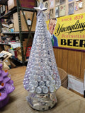 Sealed NOS Valerie Parr Hill Illuminated Christmas Tree Faceted Glass Gems 17"!