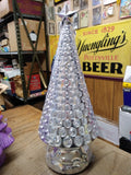 Sealed NOS Valerie Parr Hill Illuminated Christmas Tree Faceted Glass Gems 17"!