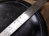 Vtg Griswold Cast Iron 310 Tite Top Dutch Oven #10 Flat Biscuit Lid 3 Leg #1