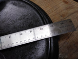 Vtg Griswold Cast Iron 310 Tite Top Dutch Oven #10 Flat Biscuit Lid 3 Leg #2