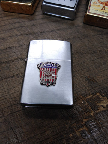 1965 CREST CRAFT US Forces Dominica Republic Commie War Cigaret Lighter Military