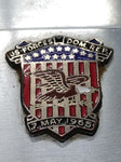 1965 CREST CRAFT US Forces Dominica Republic Commie War Cigaret Lighter Military