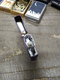 Vtg Unfired 1996 ZIPPO Smokin Joe's Racing #23 Purple Matte Cigarette Lighter