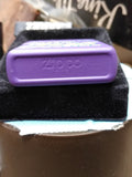 Vtg Unfired 1996 ZIPPO Smokin Joe's Racing #23 Purple Matte Cigarette Lighter