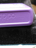 Vtg Unfired 1996 ZIPPO Smokin Joe's Racing #23 Purple Matte Cigarette Lighter