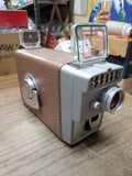 Vtg KODAK Brownie Automatic 8mm Film Wind Up Movie Camera f / 2.3 Works Good!