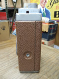 Vtg KODAK Brownie Automatic 8mm Film Wind Up Movie Camera f / 2.3 Works Good!