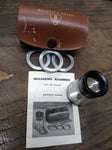 Vtg Bausch & Lomb 7X Measuring Magnifier Device Loupe No 81-34-35 w/Case Nice!