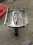 Vtg Gillette Super Speed DE TTO Red Flare Tip Safety Razor 1956 Orig Box V Good!