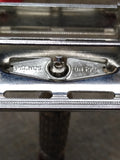 Vtg Gillette Super Speed DE TTO Red Flare Tip Safety Razor 1956 Orig Box V Good!