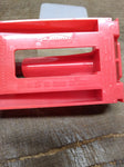 Vtg Gillette Super Speed DE TTO Red Flare Tip Safety Razor 1956 Orig Box V Good!