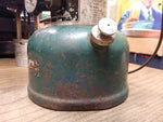 Vtg Coleman Model 228H Double Mantle Gas Lantern with Pyrex Glass Globe 1974 USA