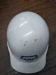 Vtg MSA ARMCO STEEL Fiber Glass Tiger Stripe Skullgard Hard Hat Good Suspension!