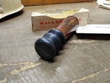 Vtg NOS Mallardtone Squirrel Call Walnut Wood Rubber Bellows Instructions & Box!