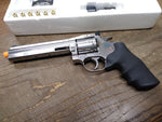 Dan Wesson ASG 715 6" Revolver CO2 BB Nickel Plate w/Manuals & Box Great Shape!!