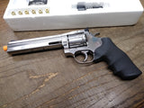 Dan Wesson ASG 715 6" Revolver CO2 BB Nickel Plate w/Manuals & Box Great Shape!!