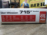 Dan Wesson ASG 715 6" Revolver CO2 BB Nickel Plate w/Manuals & Box Great Shape!!