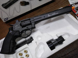 Dan Wesson Firearms ASG 8" Revolver Black CO2 BB w/Manuals & Box Great Shape!!
