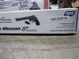 Dan Wesson Firearms ASG 8" Revolver Black CO2 BB w/Manuals & Box Great Shape!!