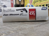 Dan Wesson Firearms ASG 8" Revolver Black CO2 BB w/Manuals & Box Great Shape!!