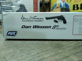 Dan Wesson Firearms ASG 8" Revolver Black CO2 BB w/Manuals & Box Great Shape!!