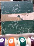 Vtg Aramith Brunswick Billiards Pool Table Ball Set 16 Piece 2 .25 Belgium Box!