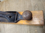 Vtg Antique Stanley L Bailey's Patent Dec 24 1867 18" Transition Wood Plane