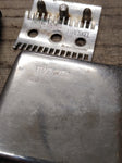 Vtg FRAENKEL 4 Pc Safety Travel Razor Original Case Made Germany 1.75" x 1.75"