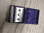 Vtg FRAENKEL 4 Pc Safety Travel Razor Original Case Made Germany 1.75" x 1.75"