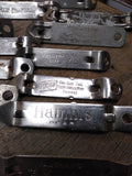 Vtg 15 Piece Church Key Can Bottle Opener Lot Hamm's Black Label Schlitz Pabst++